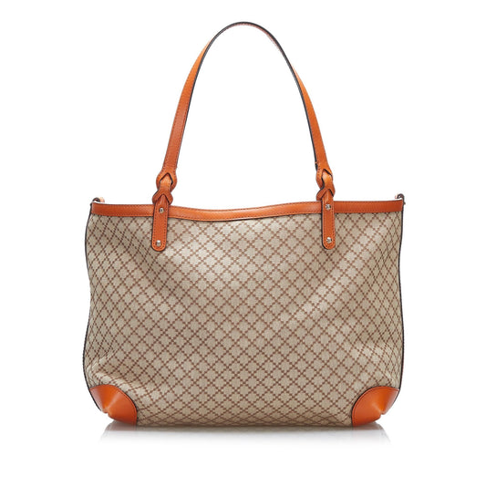 Luxury Gucci Diamante Craft Tote (SHG-4JX5fC)