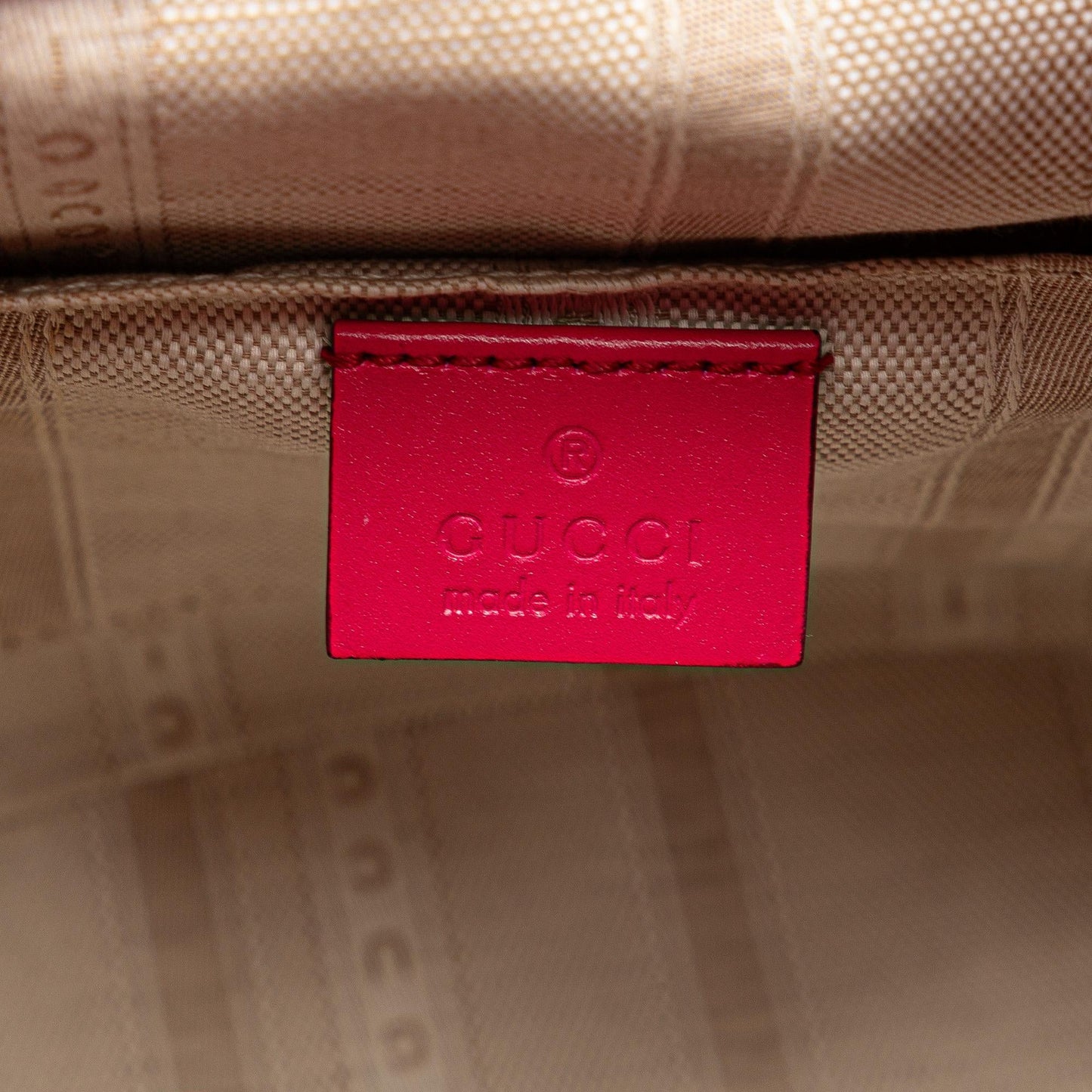 Gucci Diamante Leather Bright Bucket Bag