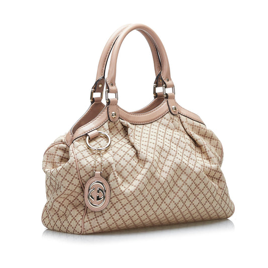 Luxury Gucci Diamante Sukey Tote (SHG-KXsA7f)