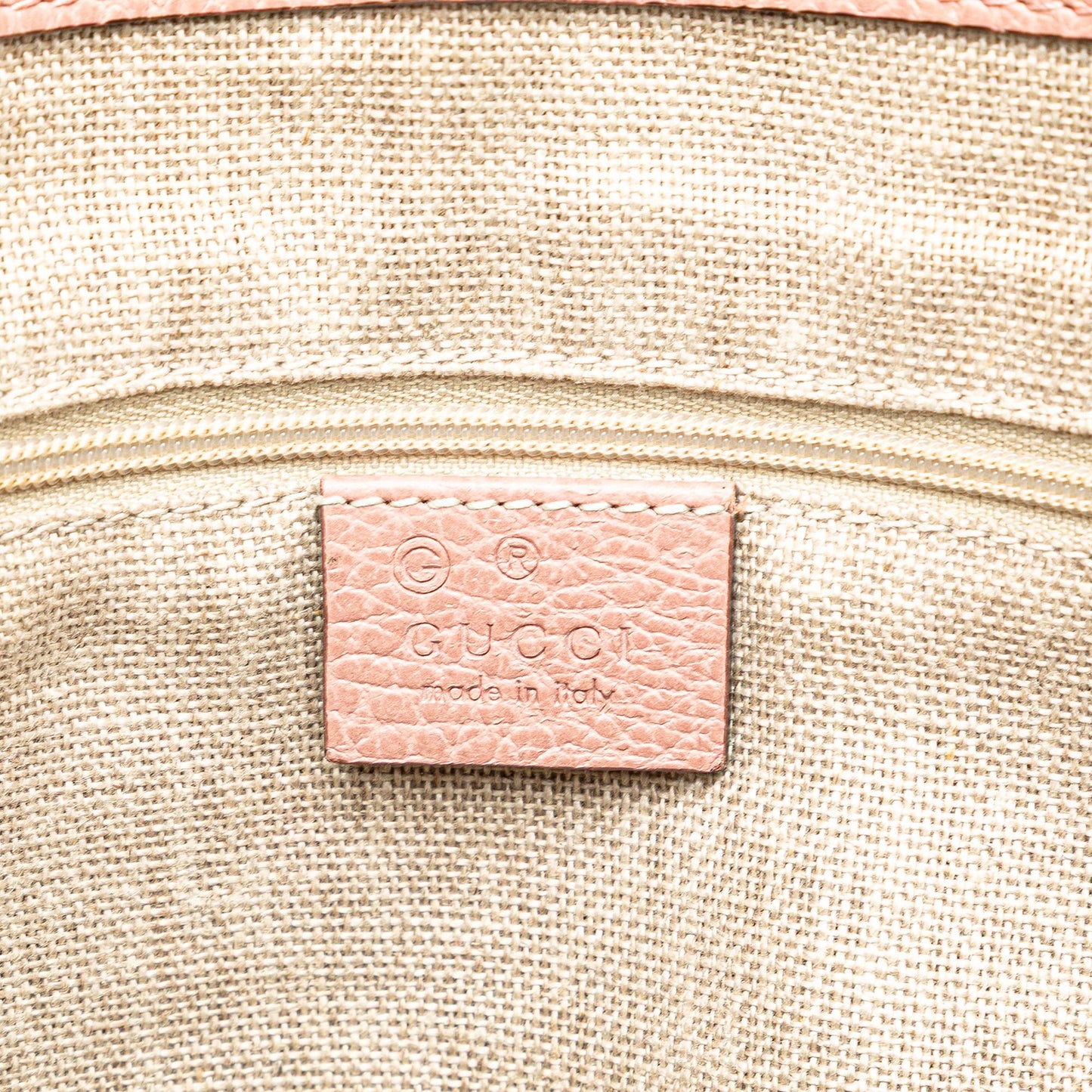 Gucci Dollar Calfskin GG Charm Satchel