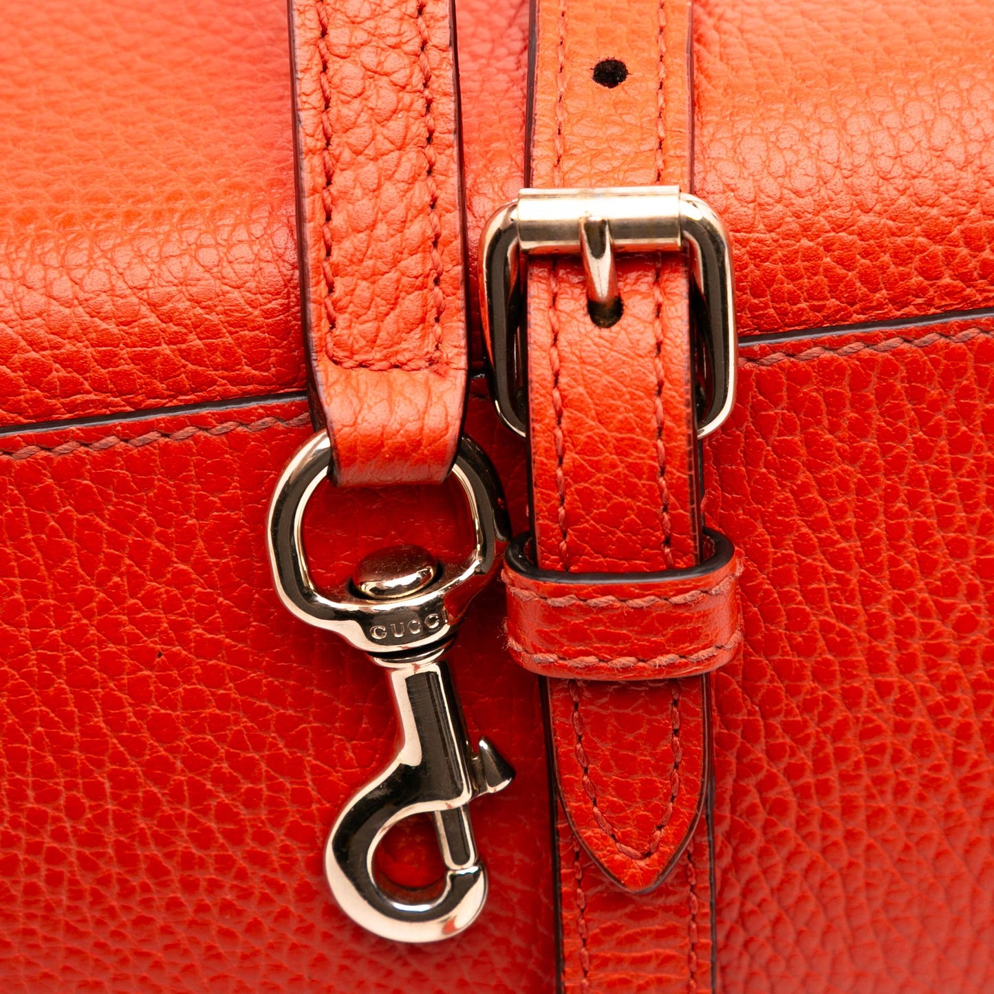 Gucci Dollar Calfskin GG Charm Satchel