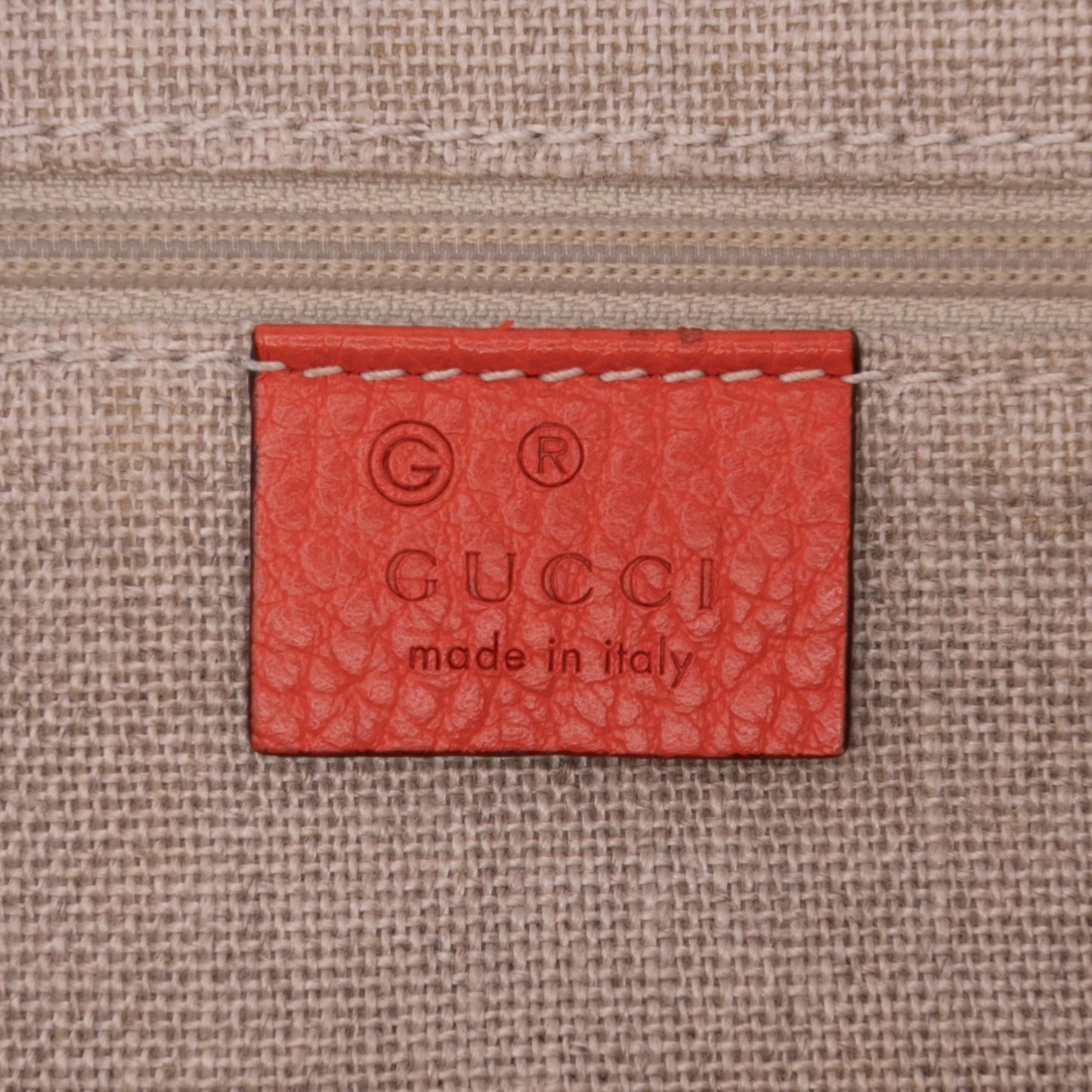 Gucci Dollar Calfskin GG Charm Satchel