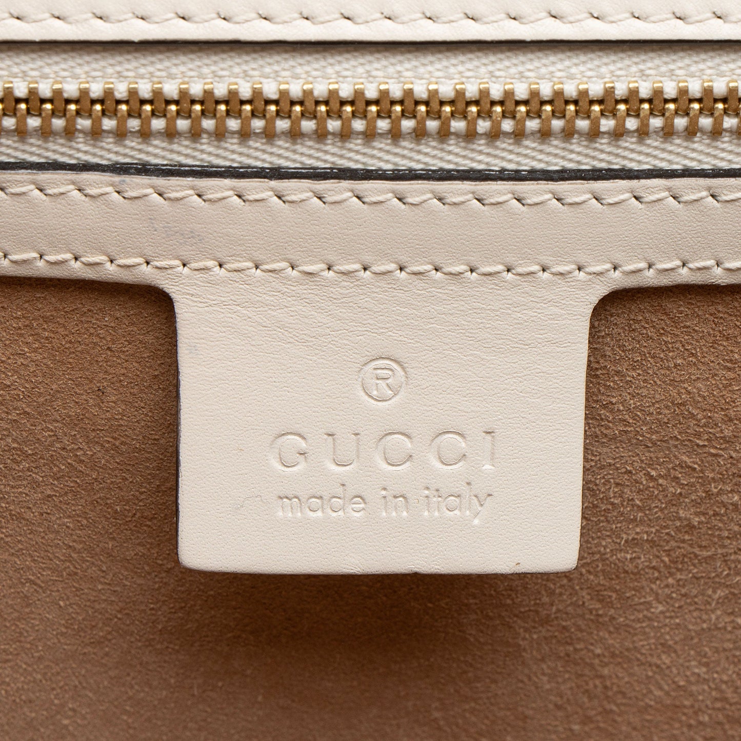 Gucci Embroidered Leather Floral Sylvie Top Handle