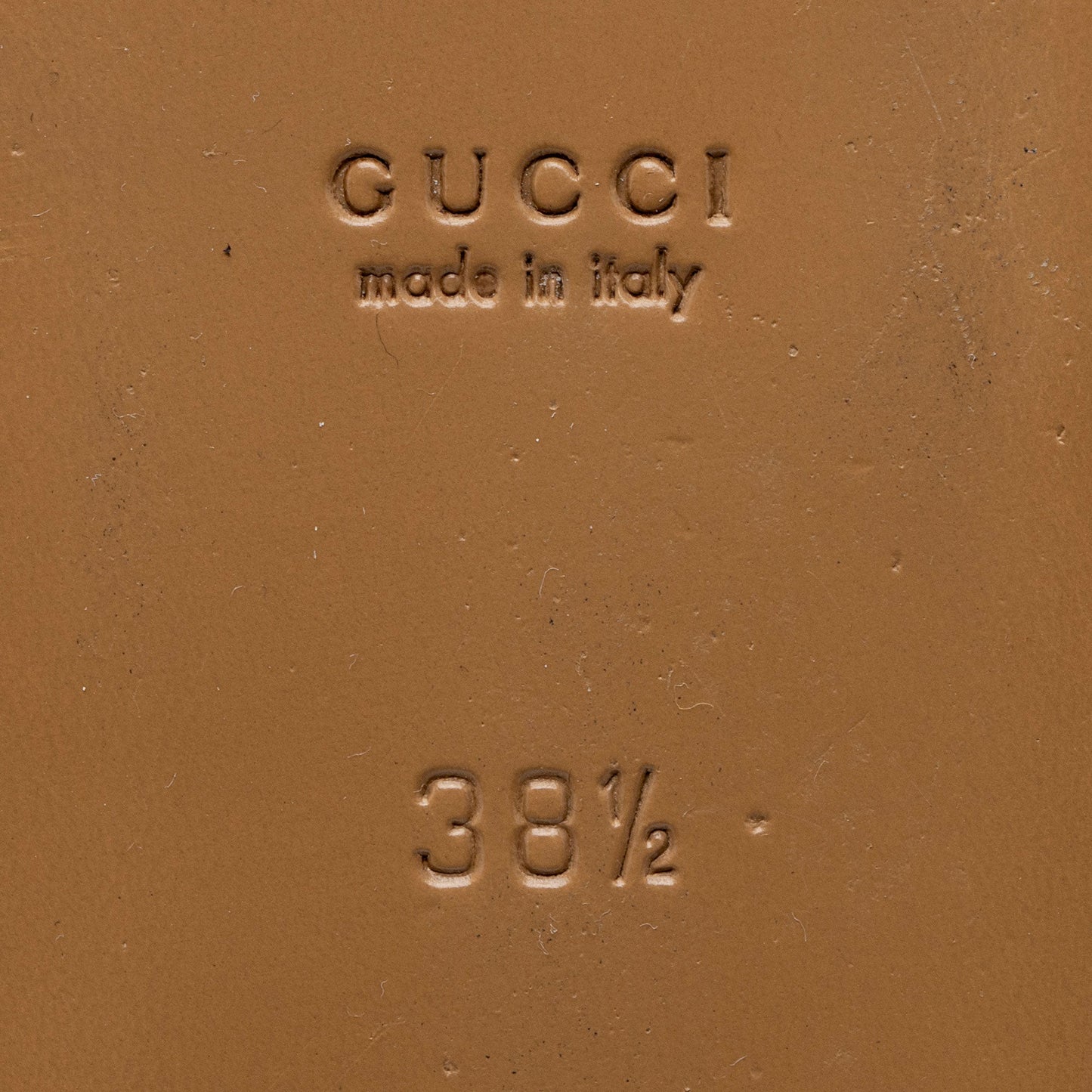Gucci Felt Fur Gucci 100 Princetown Slippers - Size 8.5 / 38.5 (SHF-9E2dap)