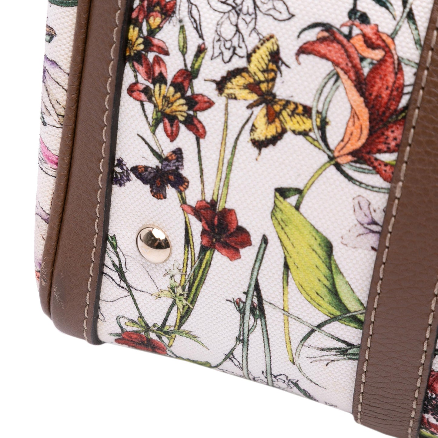Gucci Flora Canvas Joy Boston Bag