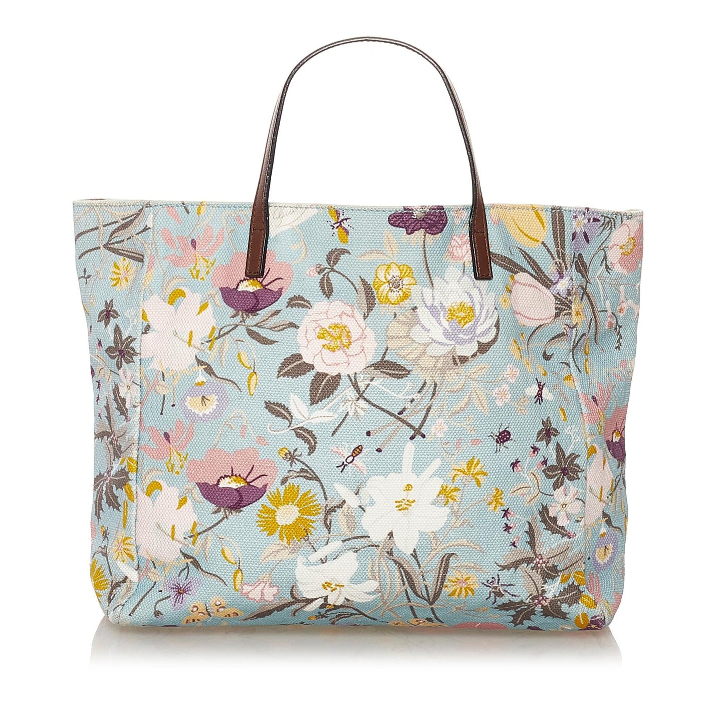 Gucci Flora Canvas Tote Bag (SHG-32996)