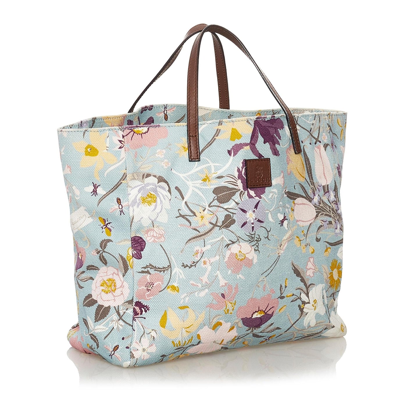 Gucci Flora Canvas Tote Bag (SHG-32996)