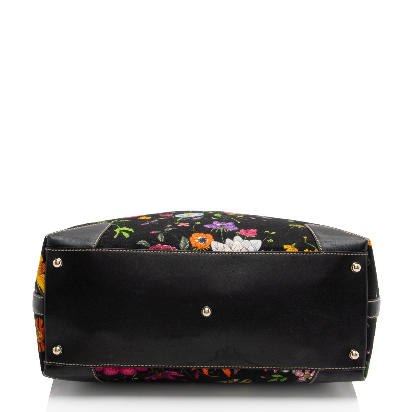 Gucci Floral Canvas Creole Large Tote (SHF-aD7V3p)