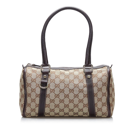 Gucci GG Canvas Abbey Boston Bag (SHG-rlWBgS)
