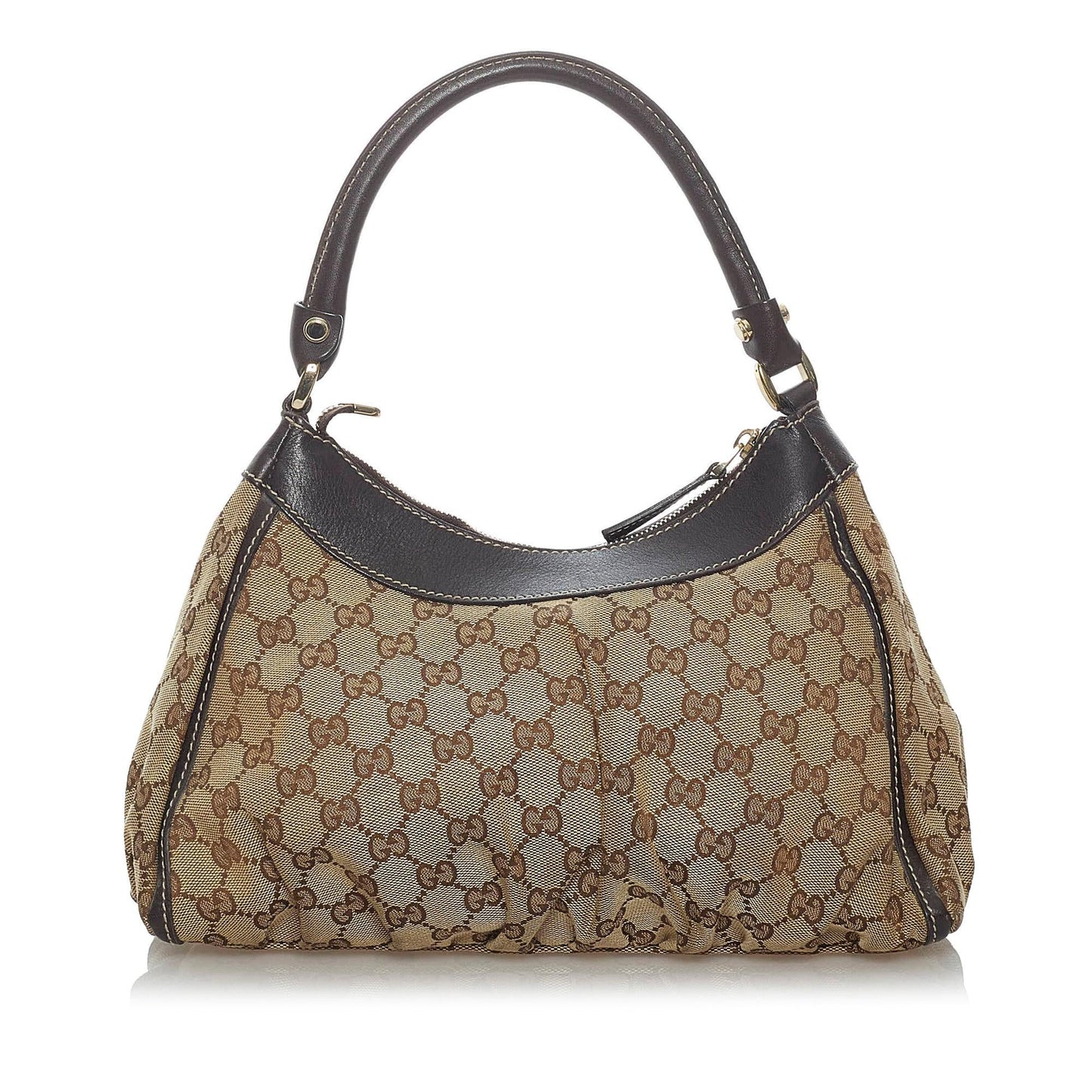 Gucci GG Canvas Abbey D-Ring Shoulder Bag (SHG-29860)