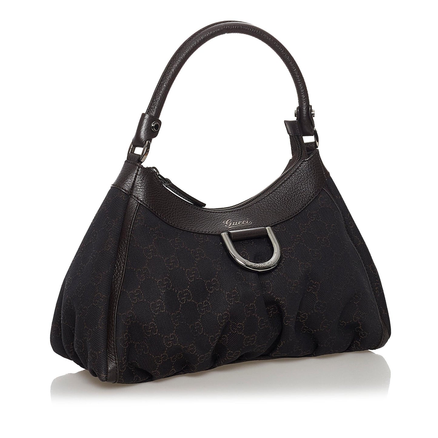 Gucci GG Canvas Abbey D-Ring Shoulder Bag (SHG-34775)