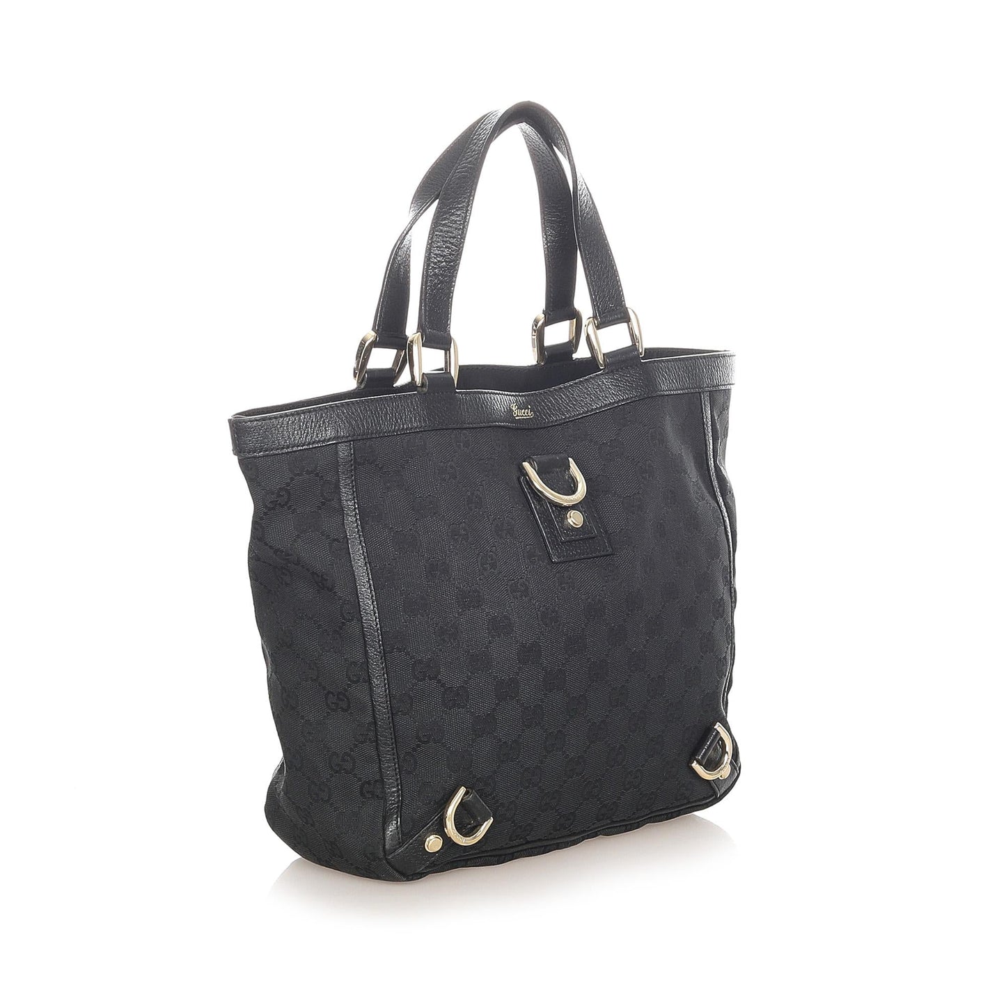 Gucci GG Canvas Abbey D-Ring Tote Bag (SHG-32122)