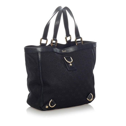 Gucci GG Canvas Abbey D-Ring Tote Bag (SHG-34139)