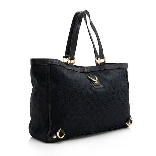 Gucci GG Canvas Abbey Large Tote (SHF-17638)