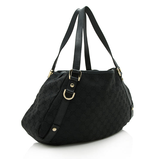 Gucci GG Canvas Abbey Medium Shoulder Bag (SHF-12869)