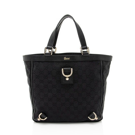 Gucci GG Canvas Abbey Mini Tote (SHF-s1iOWS)