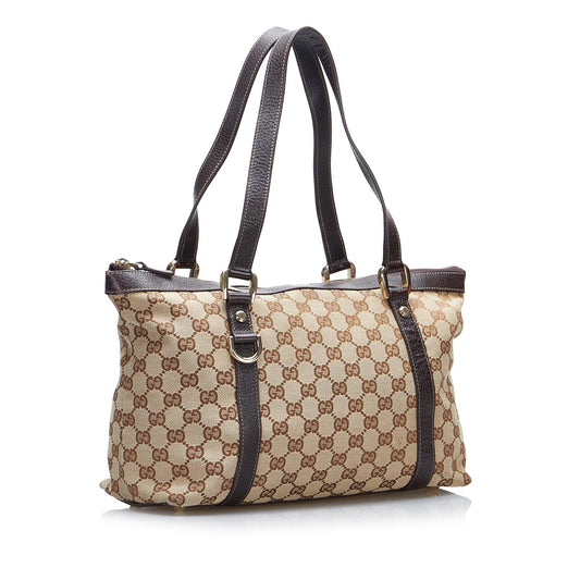 Gucci GG Canvas Abbey Shoulder Bag (SHG-Ao8d8D)