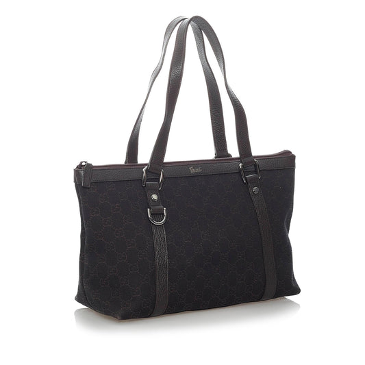 Gucci GG Canvas Abbey Tote Bag (SHG-29787)