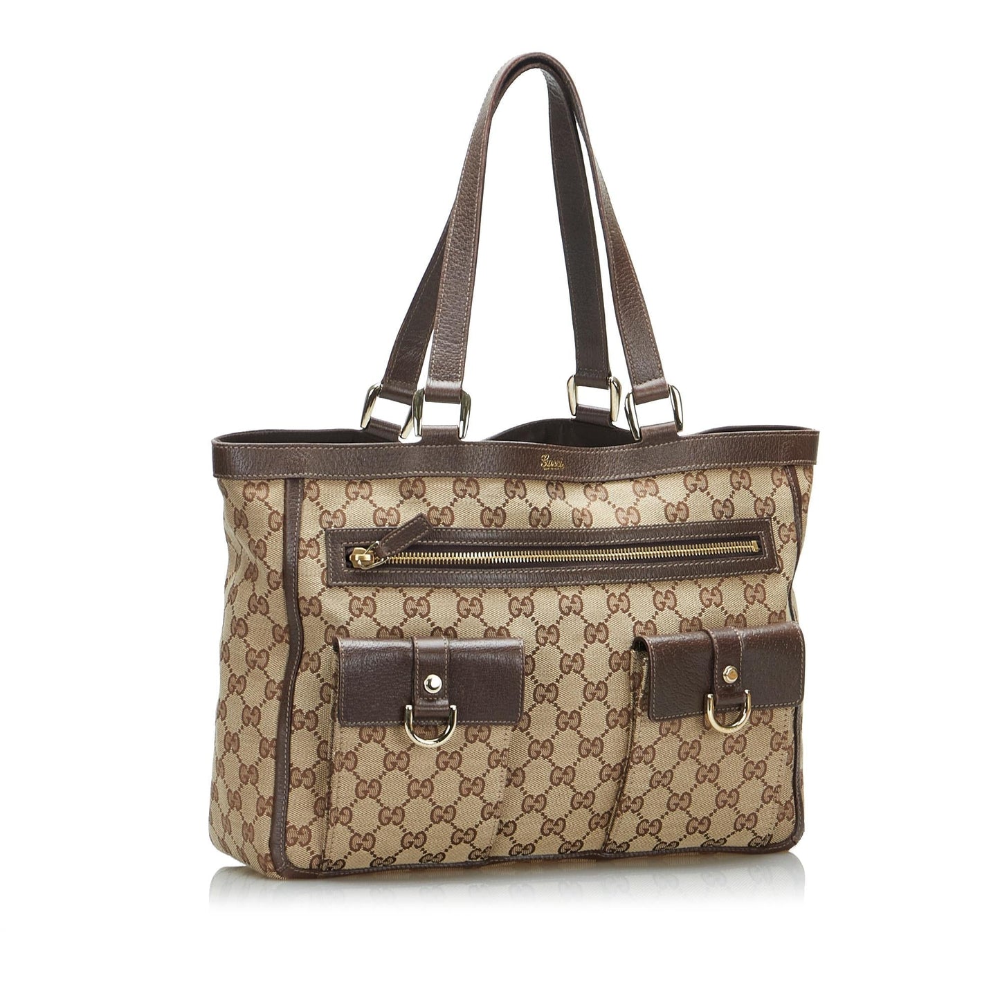Luxury Gucci GG Canvas Abbey Tote (SHG-65TZUa)