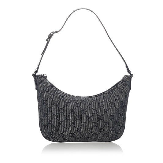 Gucci GG Canvas Baguette (SHG-31319)