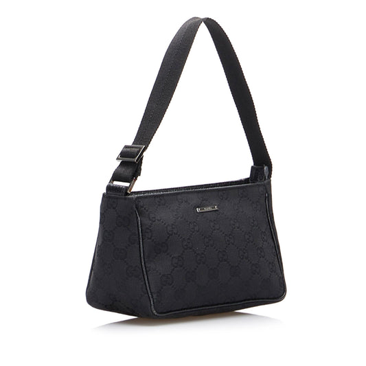 Gucci GG Canvas Baguette (SHG-aB5Twz)