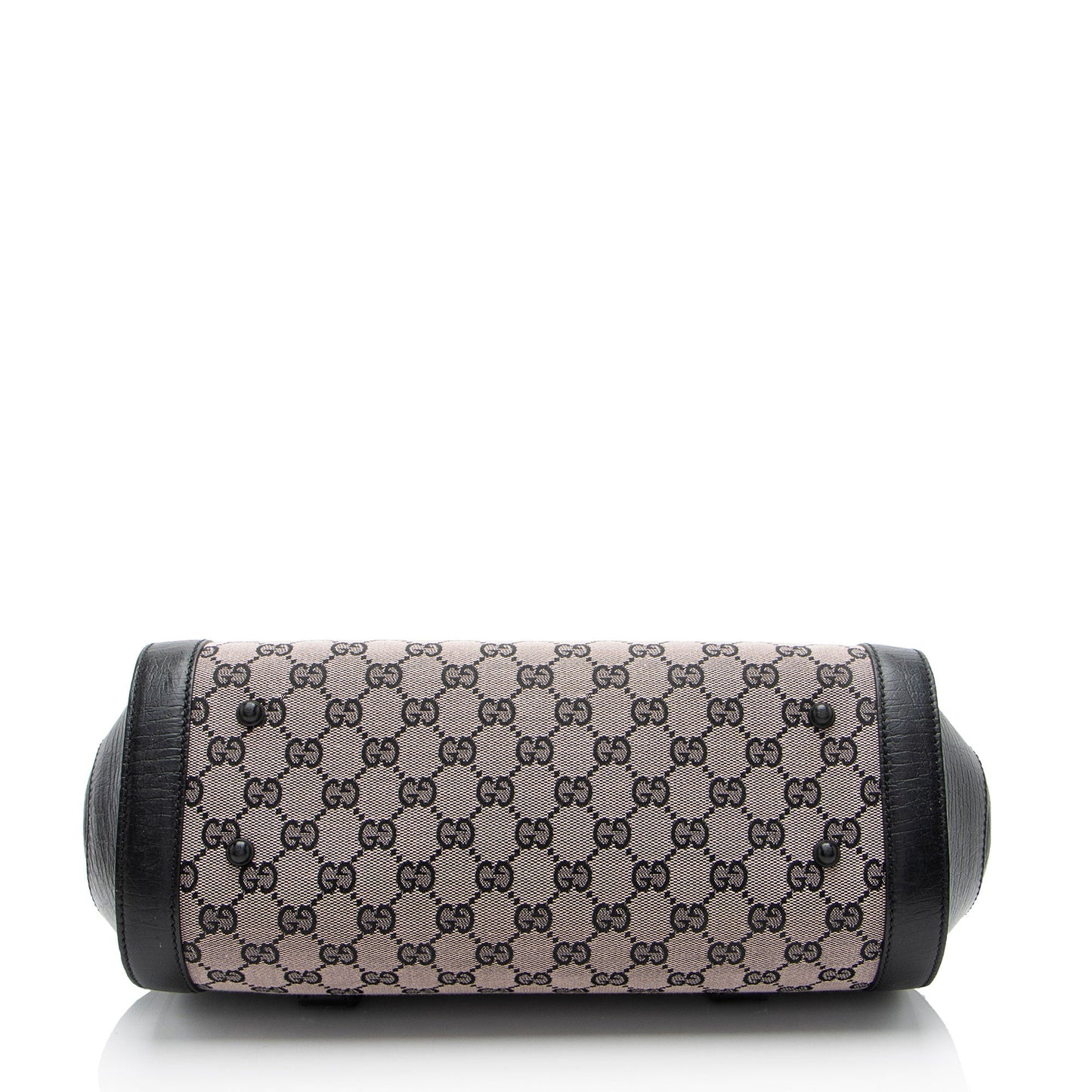 Gucci GG Canvas Bamboo Bullet Medium Satchel