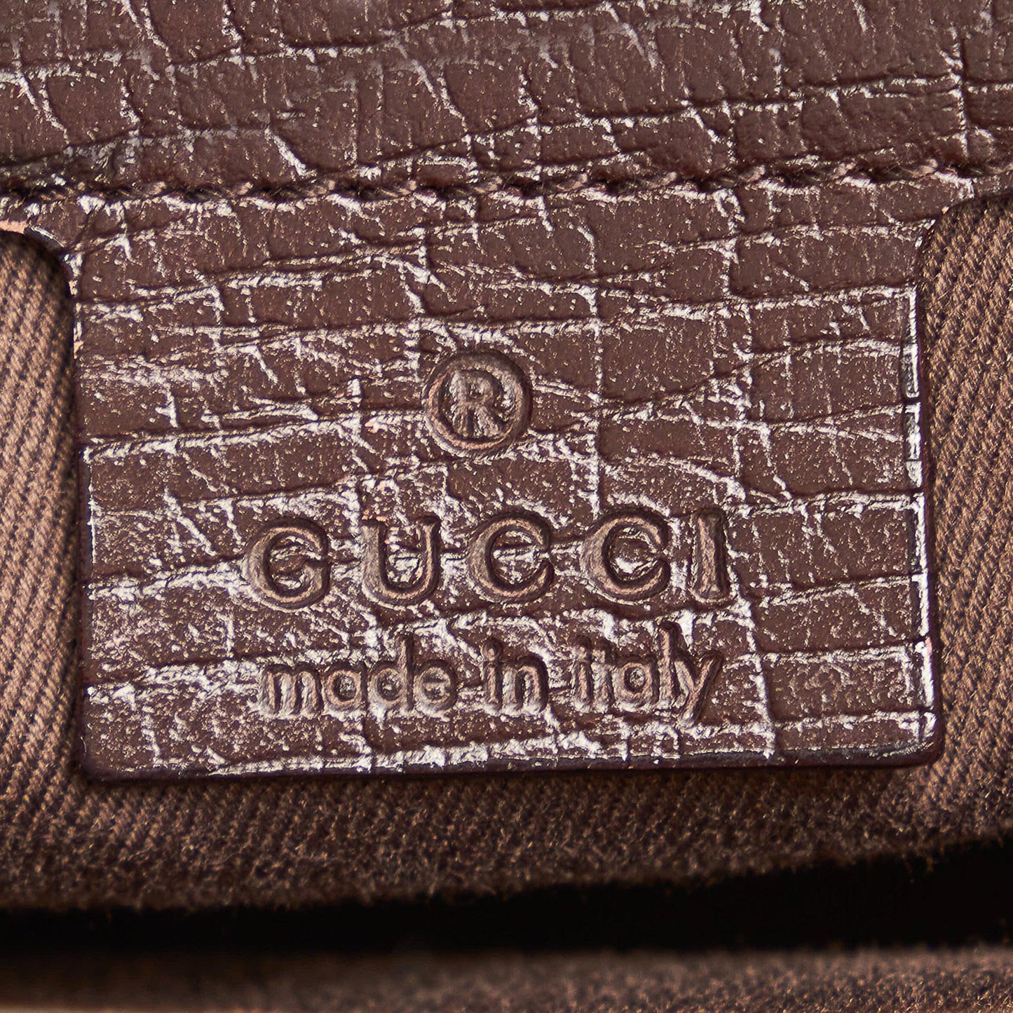 Gucci GG Canvas Bamboo Handbag (SHG-34105)
