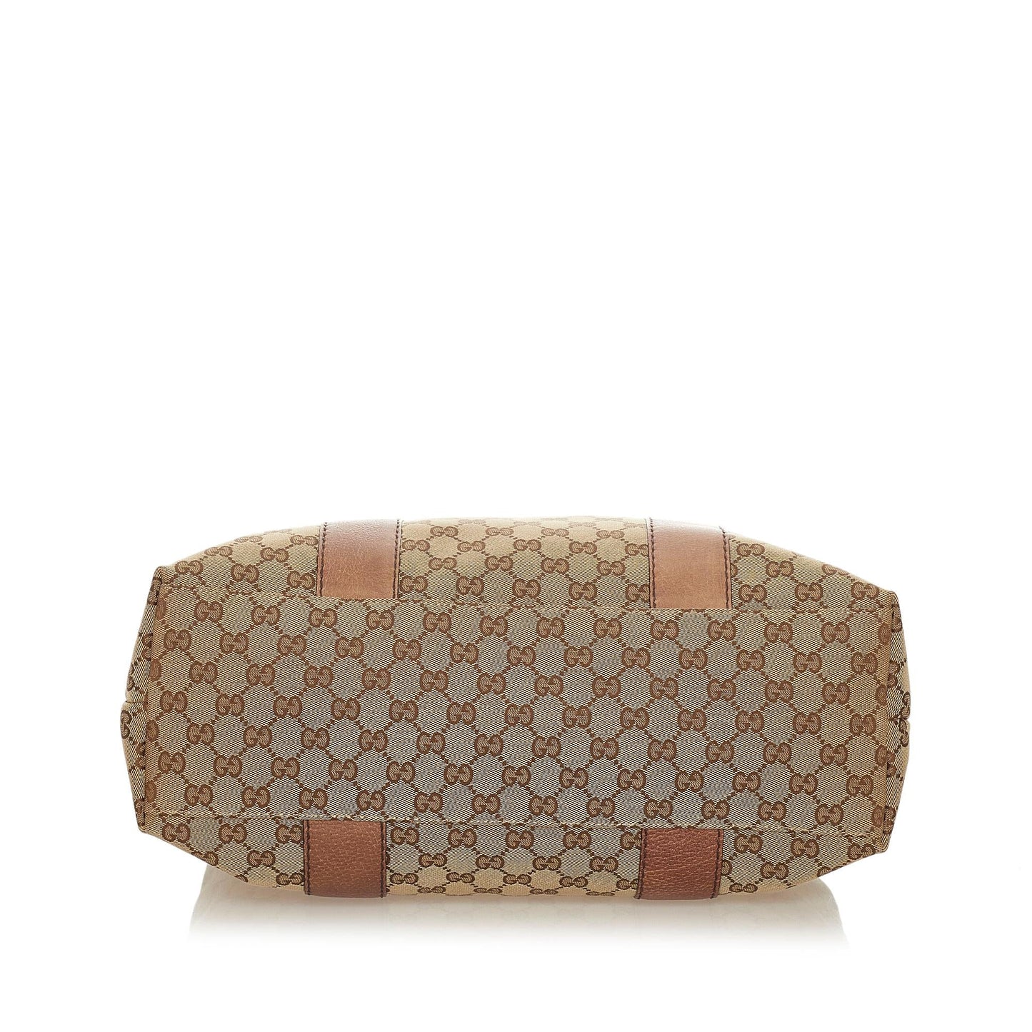 Gucci GG Canvas Bamboo Libeccio Tote Bag (SHG-28049)