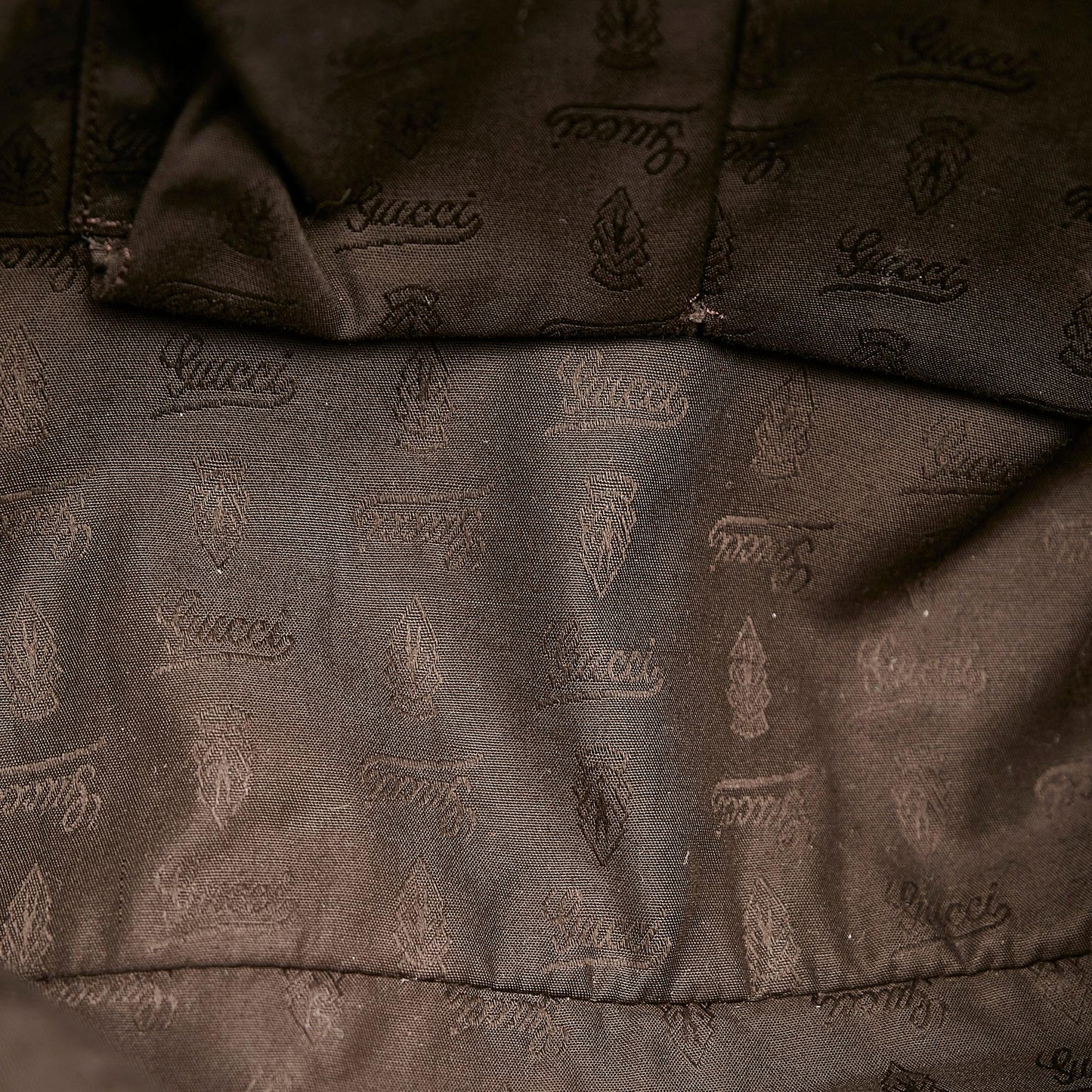 Gucci GG Canvas Bamboo Libeccio Tote Bag (SHG-28049)