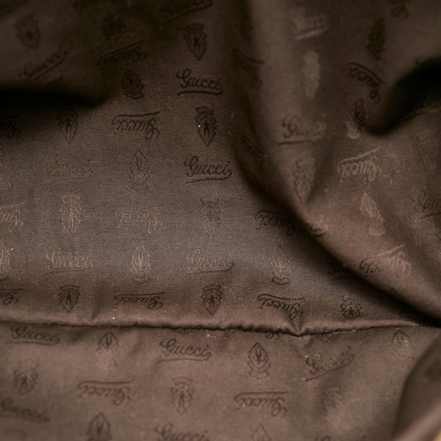 Gucci GG Canvas Bamboo Libeccio Tote Bag (SHG-28049)