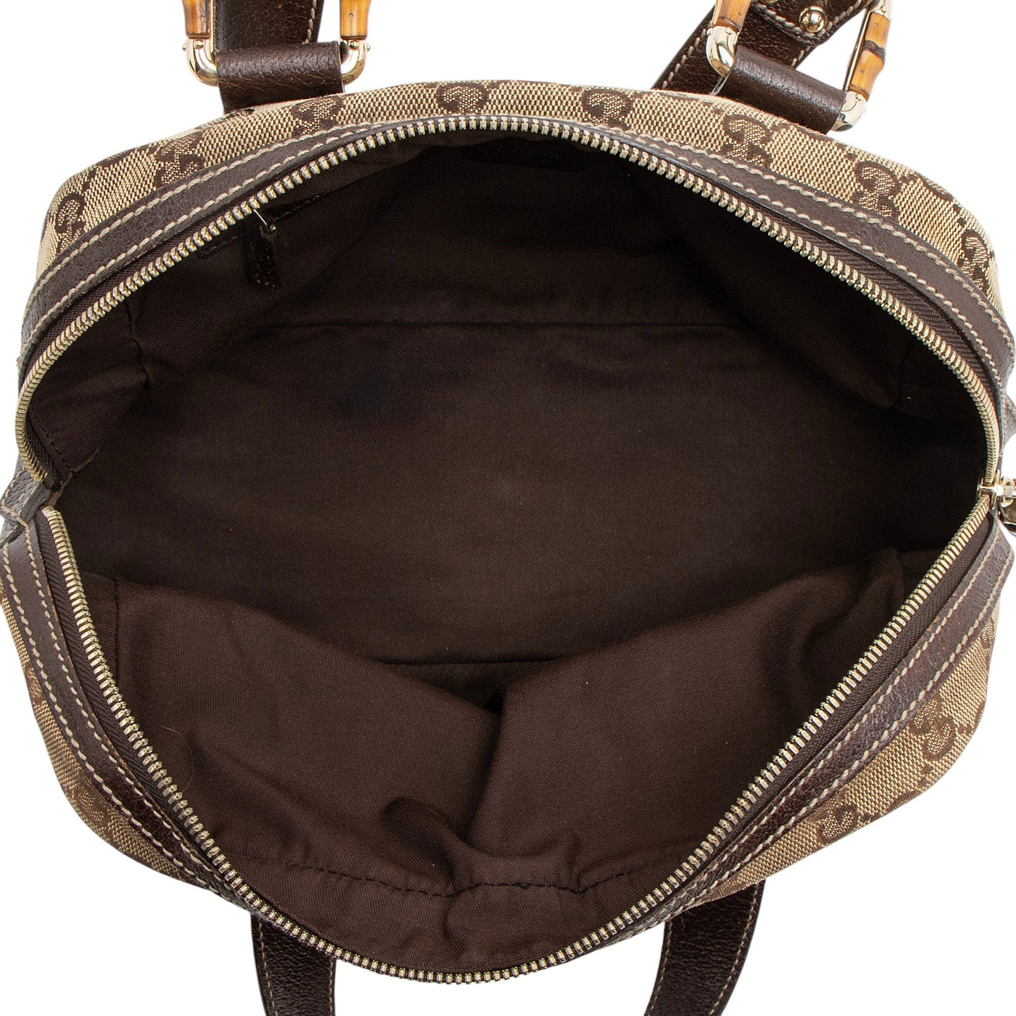 Gucci GG Canvas Bamboo Mini Satchel