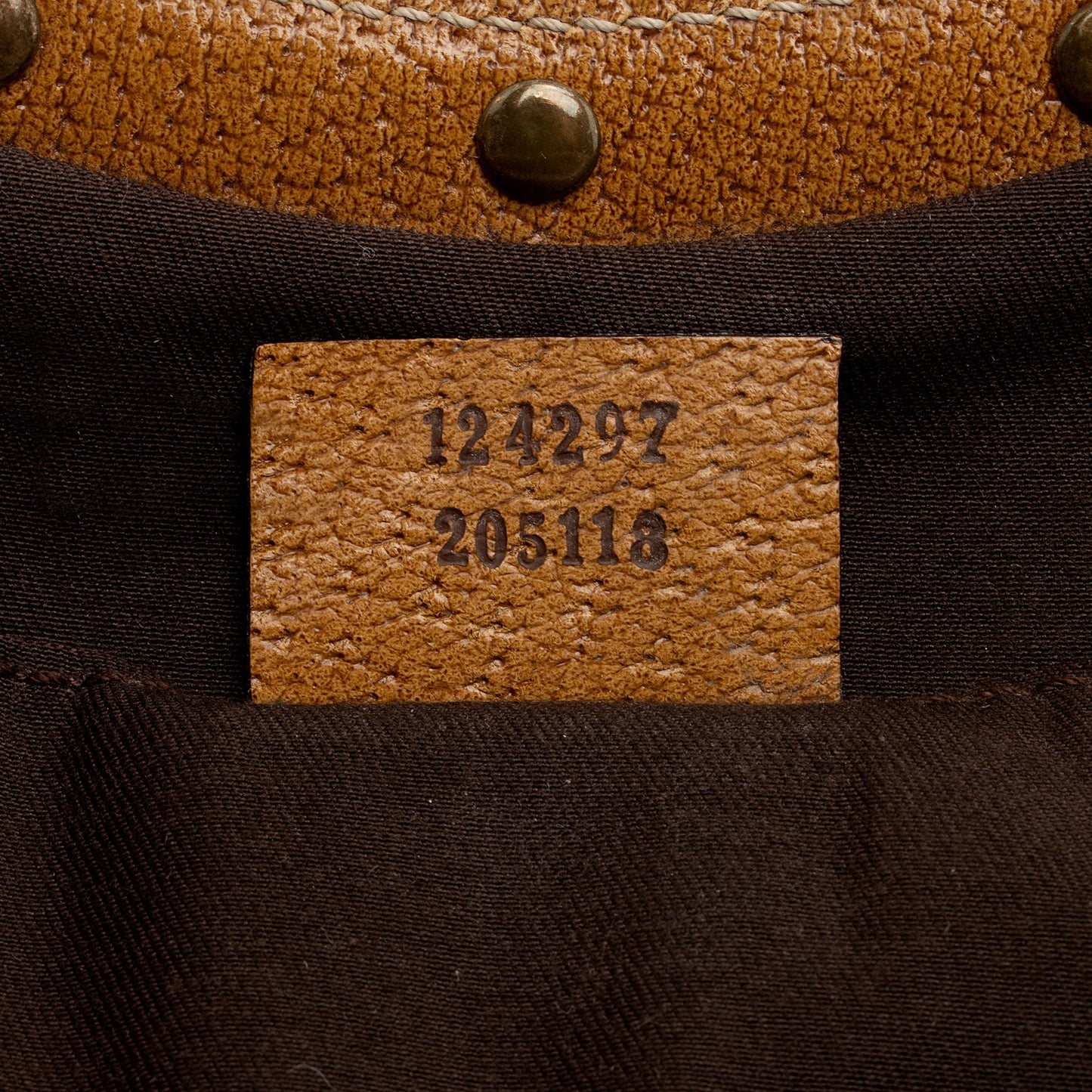 Gucci GG Canvas Bamboo Studded Small Hobo (SHF-EISNu2)