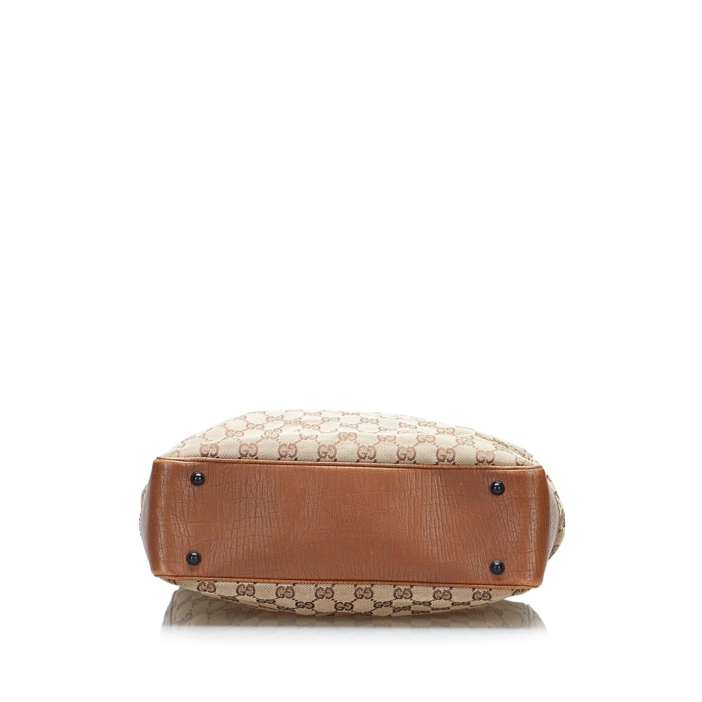 Luxury Gucci GG Canvas Bamboo Tote (SHG-lDJCHu)