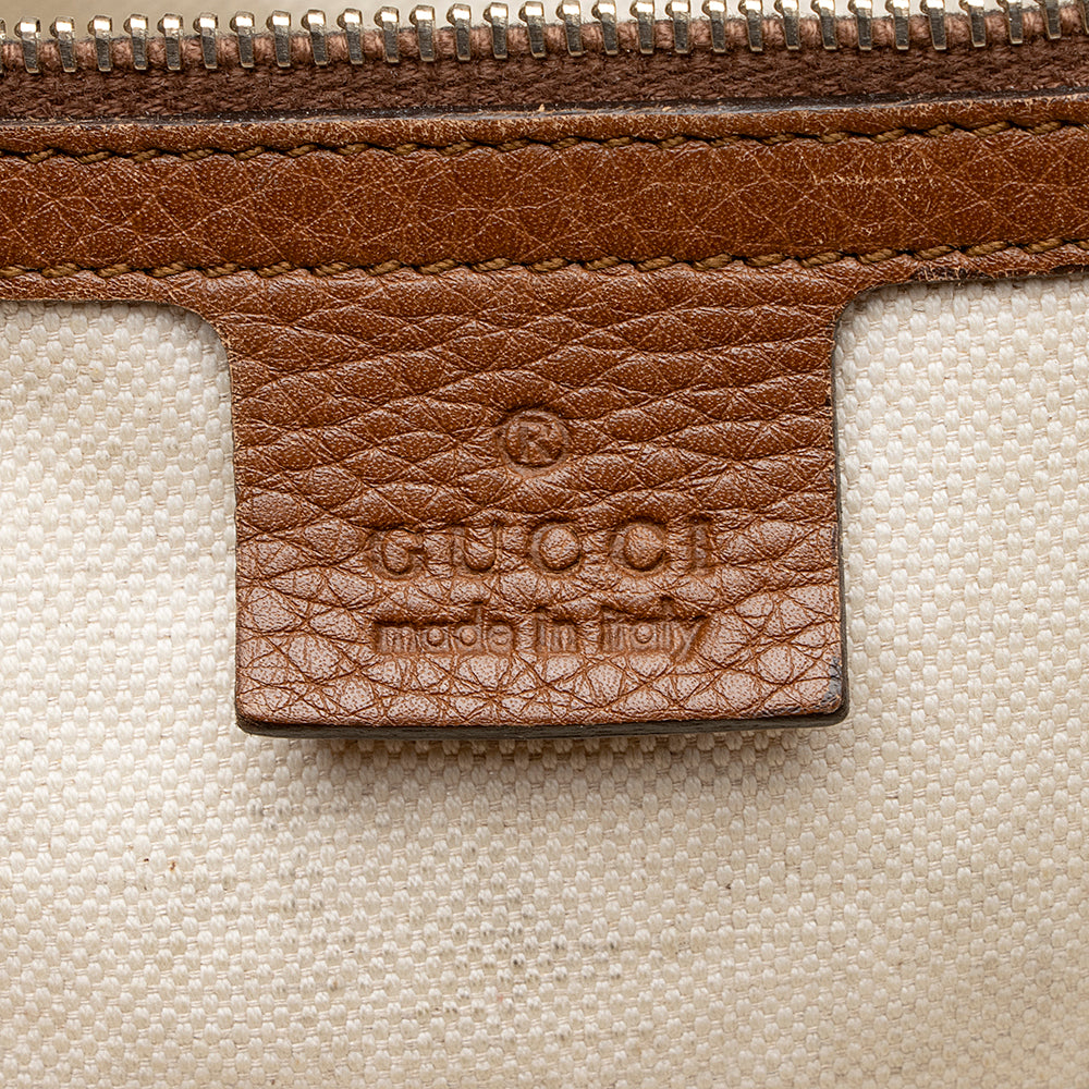Gucci GG Canvas Bella Medium Tote (SHF-19775)