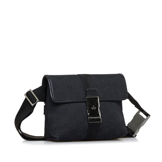 Gucci GG Canvas Belt Bag (SHG-bhHc1K)
