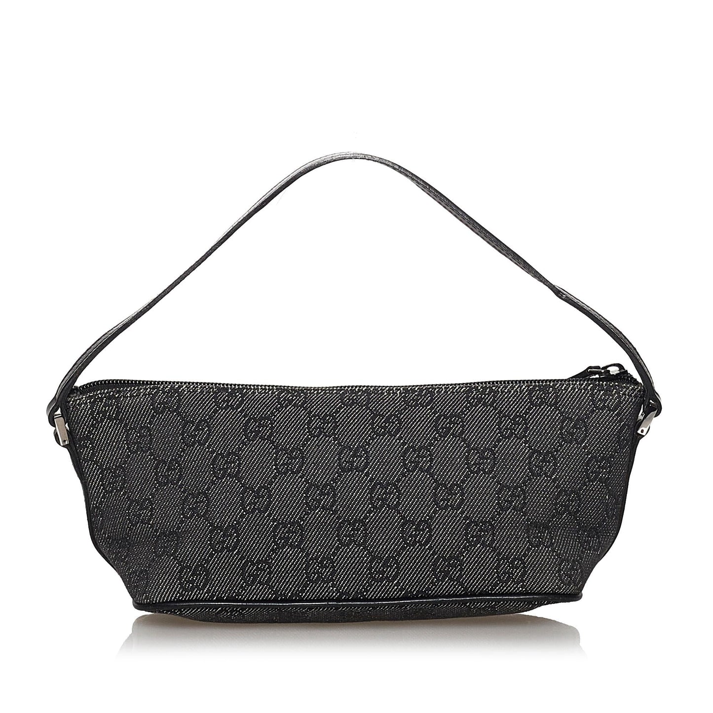Gucci GG Canvas Boat Baguette (SHG-30604)