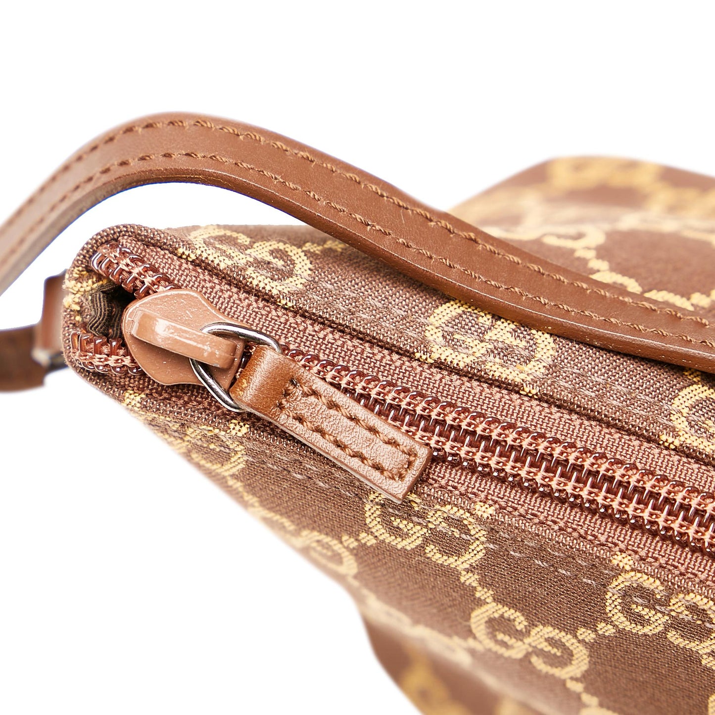 Gucci GG Canvas Boat Baguette (SHG-30770)