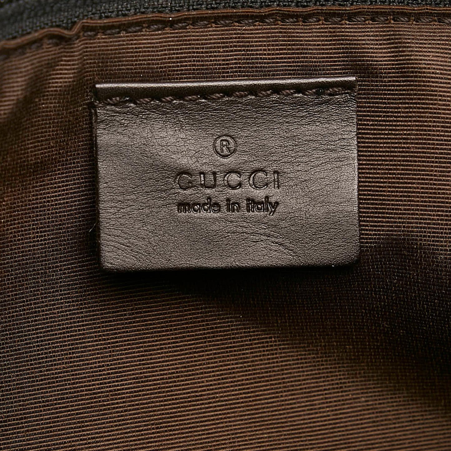 Gucci GG Canvas Boat Baguette (SHG-31611)