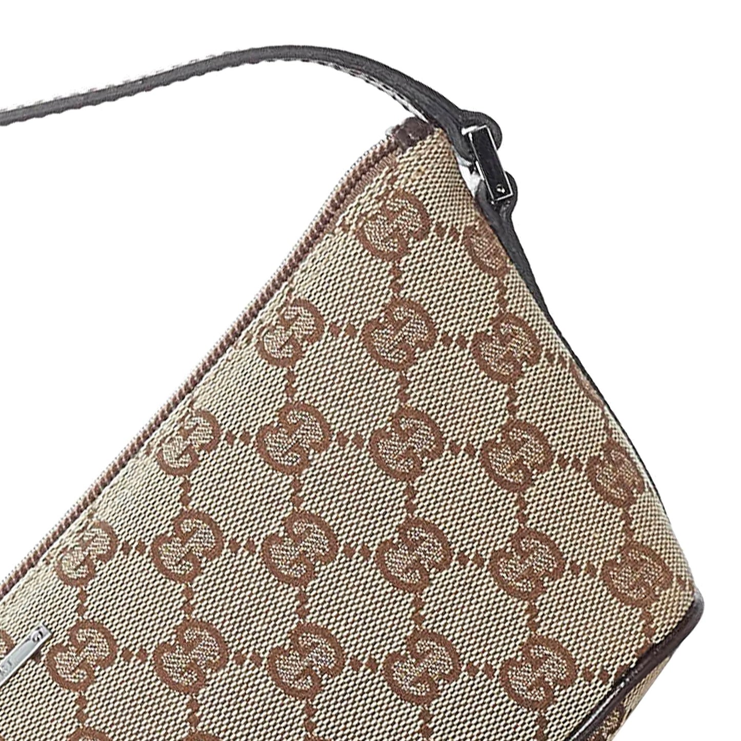Gucci GG Canvas Boat Baguette (SHG-32689)