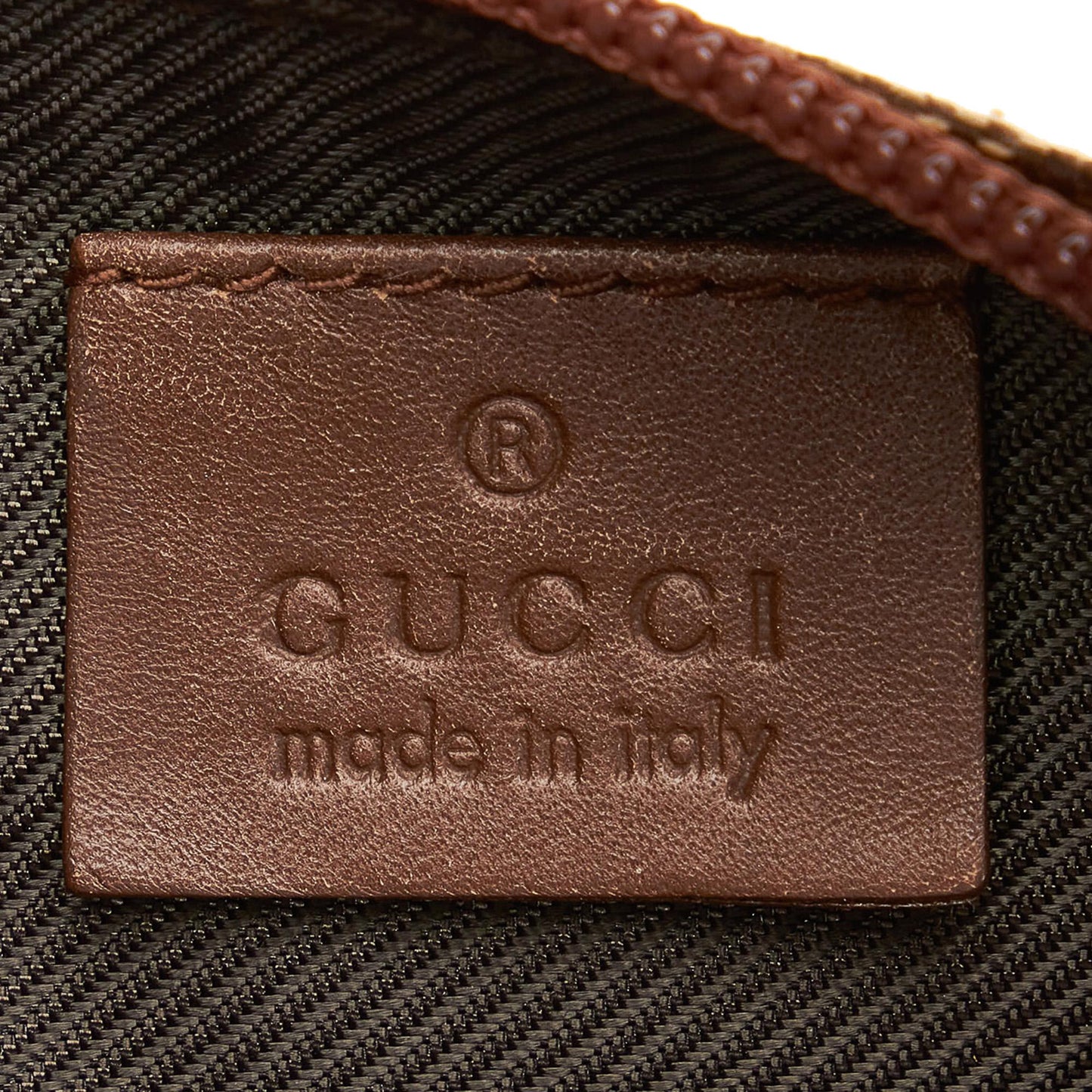 Gucci GG Canvas Boat Baguette (SHG-33190)