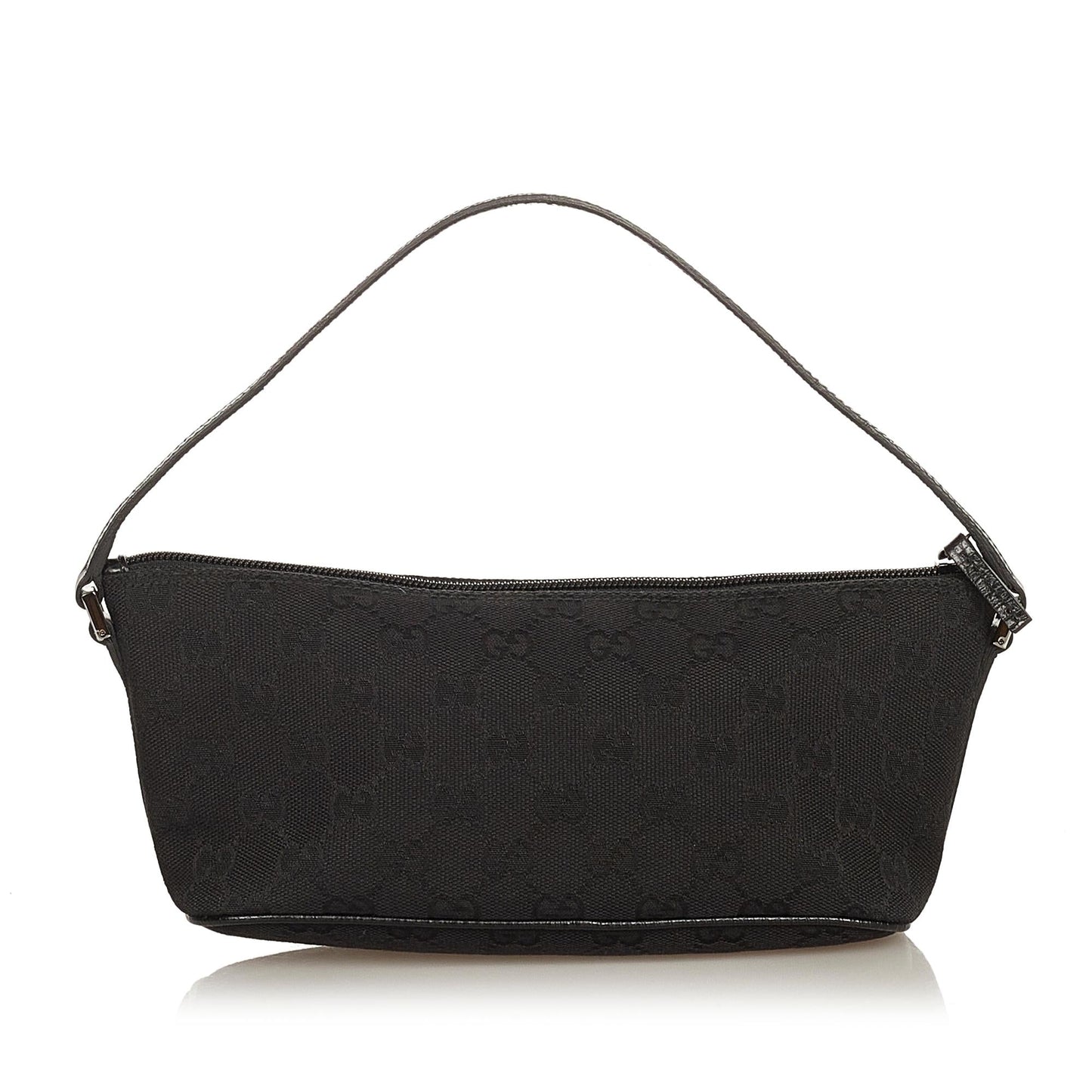 Gucci GG Canvas Boat Baguette (SHG-36577)
