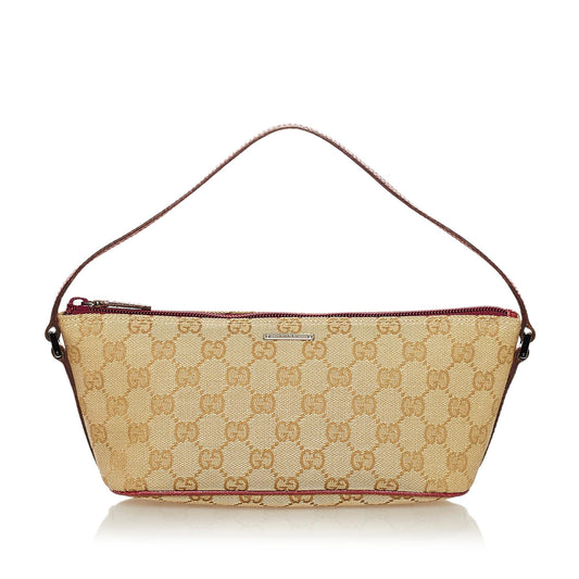 Gucci GG Canvas Boat (SHG-34832)