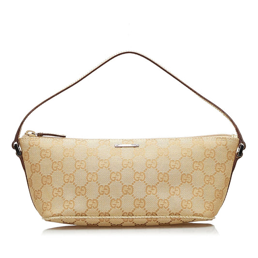 Gucci GG Canvas Boat (SHG-36135)