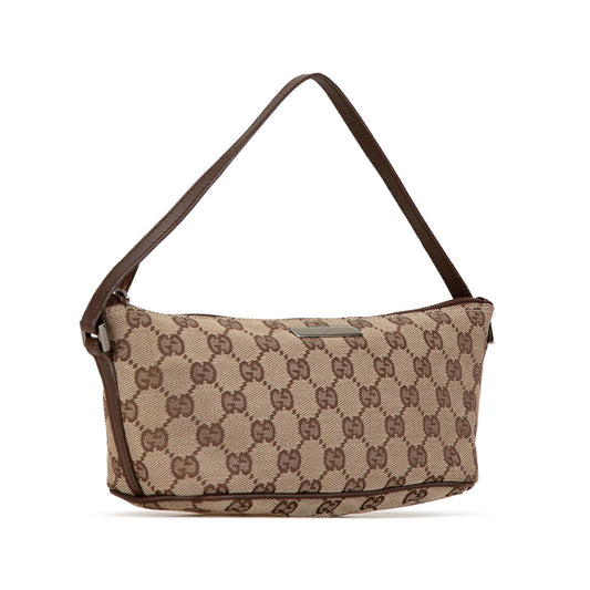 Gucci GG Canvas Boat (SHG-rBBcns)