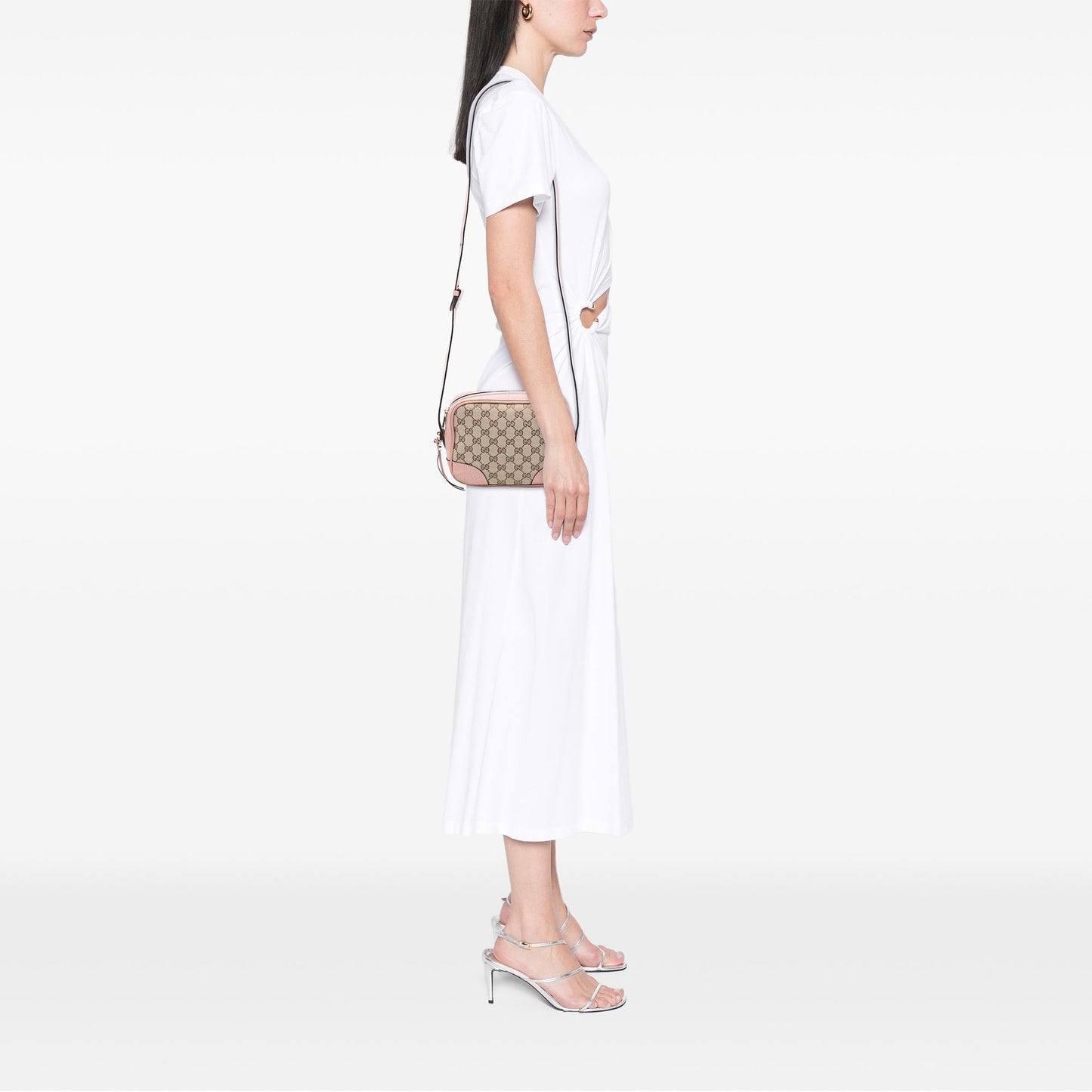 Gucci GG Canvas Bree Crossbody