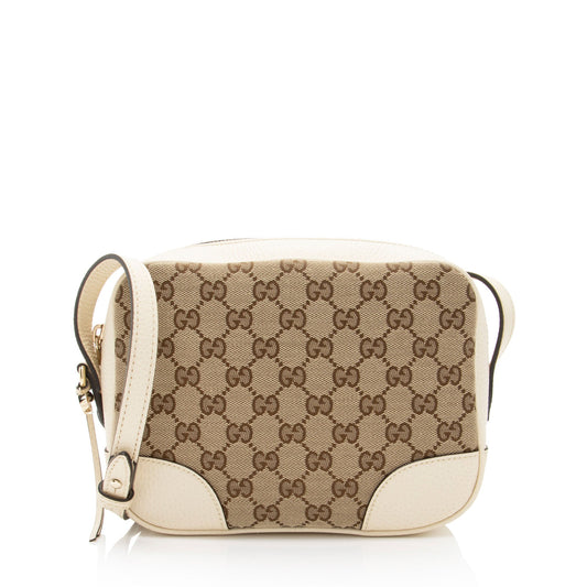 Gucci GG Canvas Bree Mini Messenger