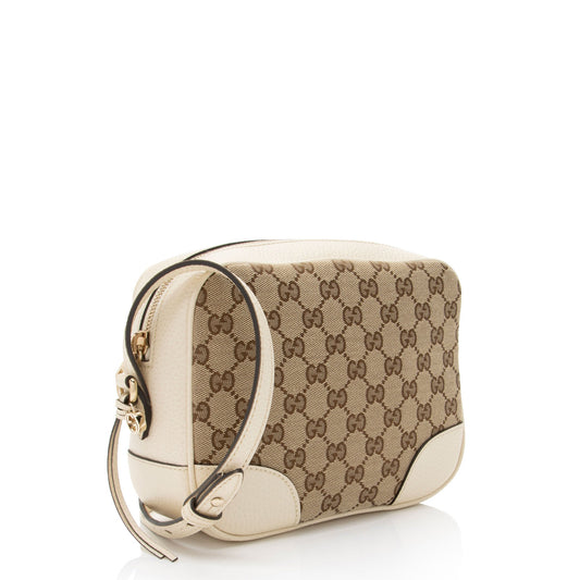 Gucci GG Canvas Bree Mini Messenger