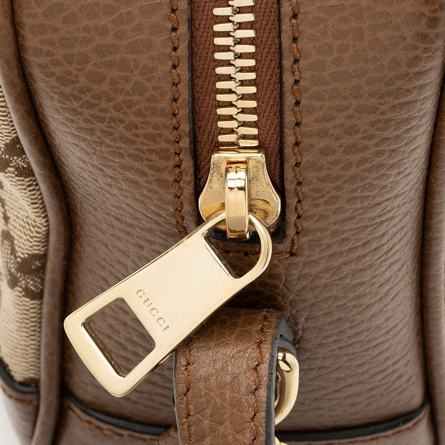 Gucci GG Canvas Bree Mini Messenger