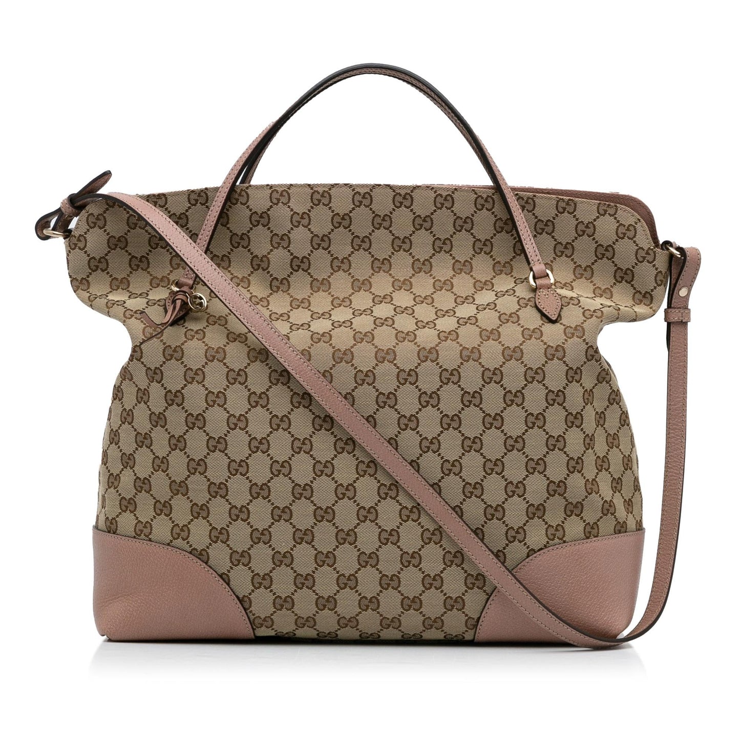 Gucci GG Canvas Bree Satchel (SHG-SbHeXb)