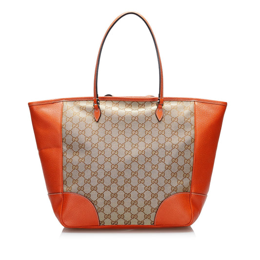 Luxury Gucci GG Canvas Bree Tote Bag (SHG-1m3kbx)
